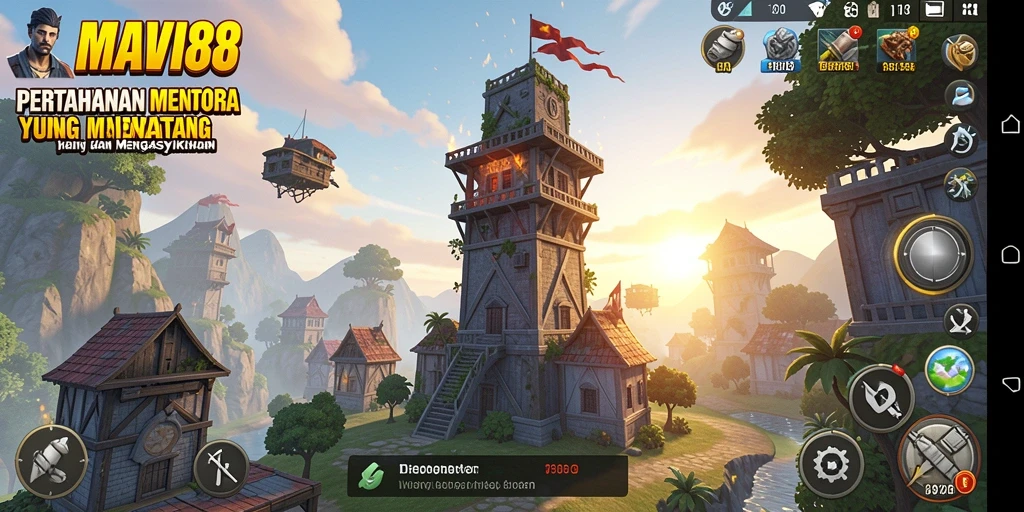Gameplay menarik AMAVI88 dalam pertahanan menara.