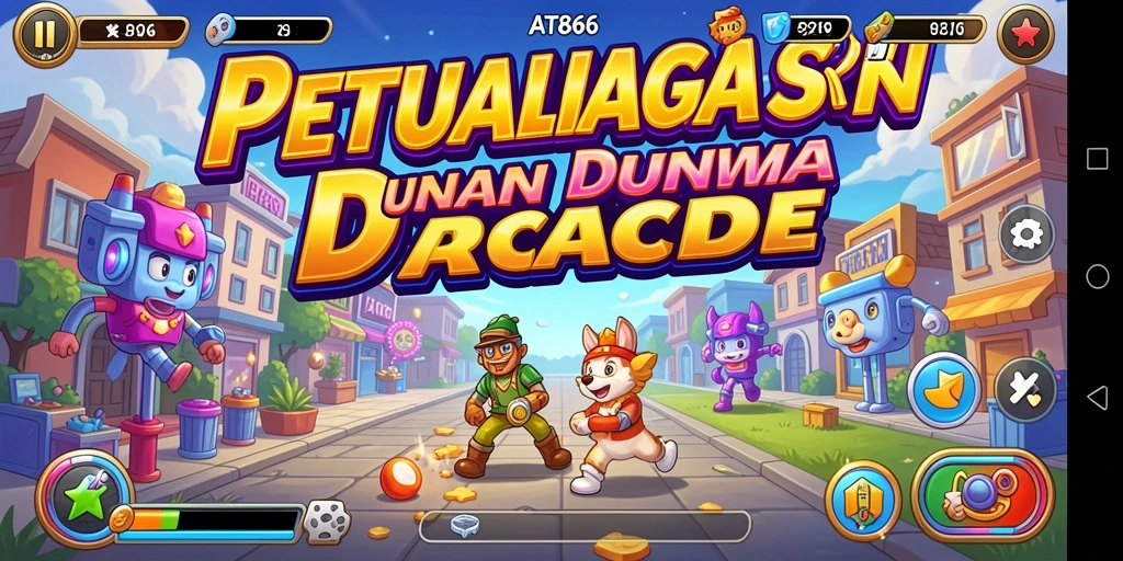 Gameplay seru dengan grafik menawan di AT866.