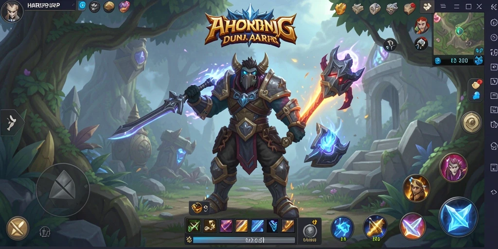 Tangkapan layar dari gameplay seru HARAPJP dalam aksi ARPG.