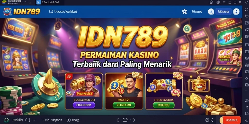 Tampilan menarik dari permainan Kasino IDN789 dengan grafik berkualitas tinggi.