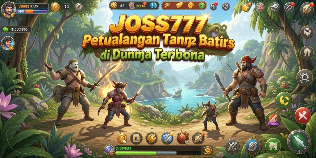 Screenshot gameplay Open World dengan pemandangan yang menakjubkan.