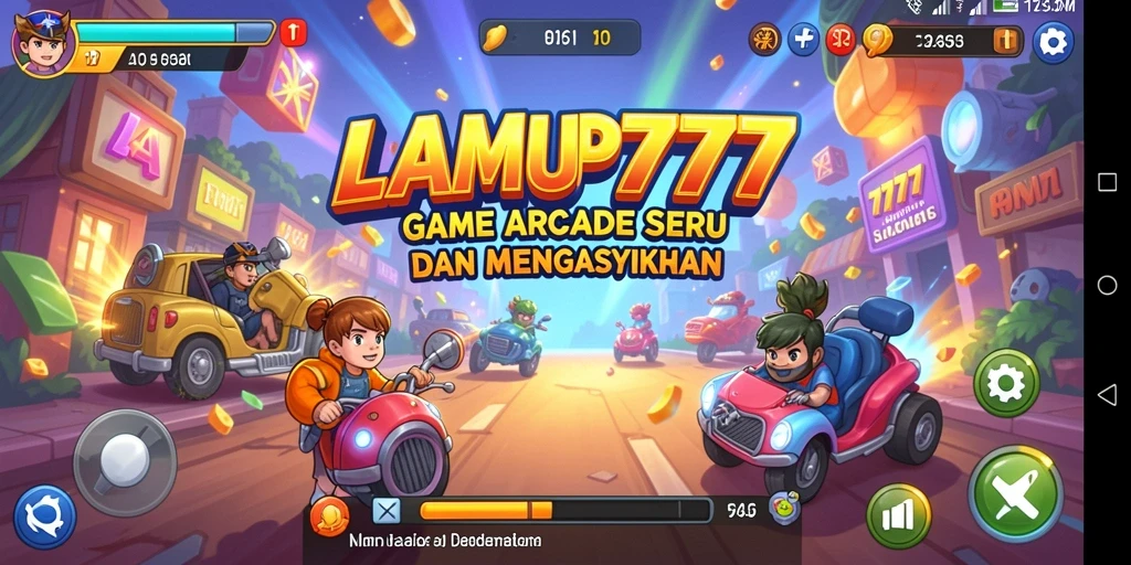 Tampilan gameplay seru LAMPU777 dengan grafis menarik.