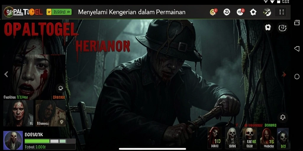 Tangkap momen menegangkan dalam gameplay Horror OPALTOGEL.