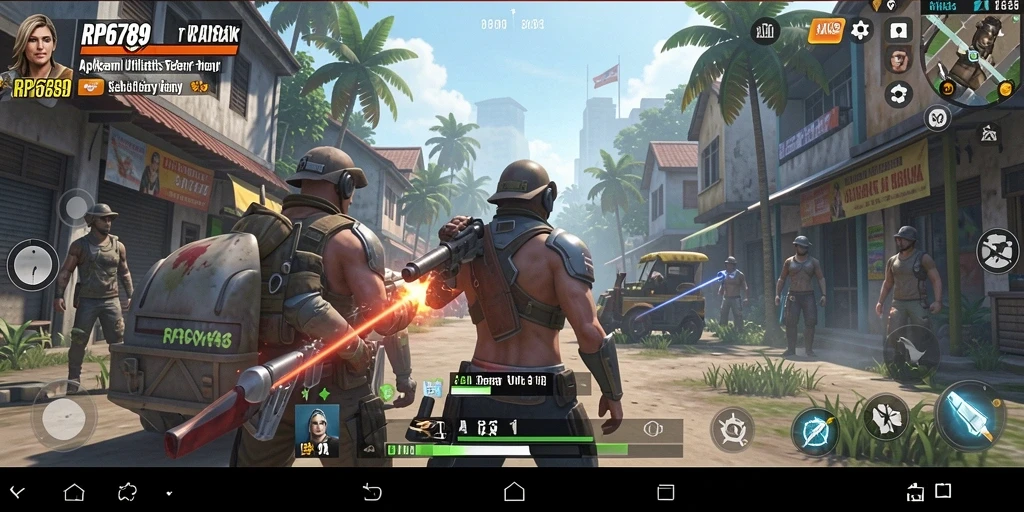 Screenshot RP6789 menampilkan antarmuka aplikasi utilitas yang ramah pengguna.