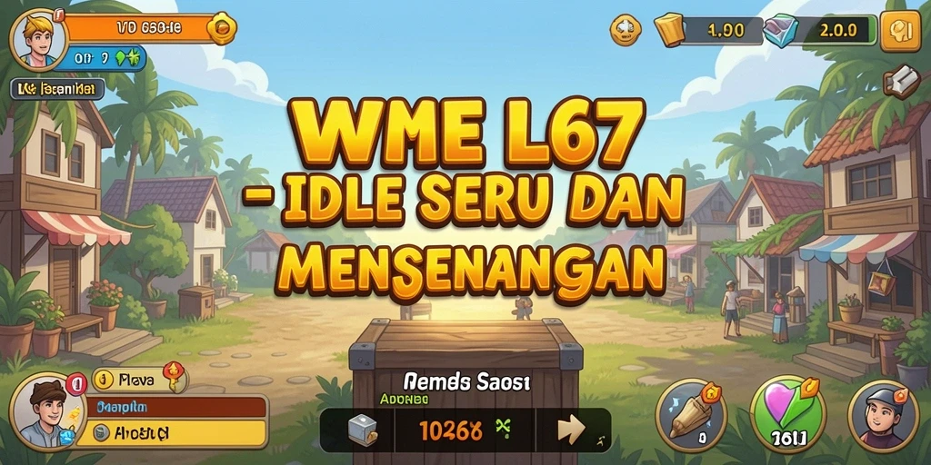 Tampilan gameplay W67 yang seru dengan mekanik Idle yang menarik.